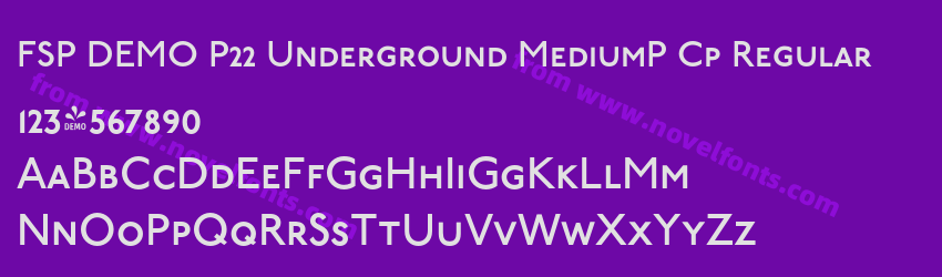 FSP DEMO P22 Underground MediumP Cp RegularPreview FSP DEMO P22 Underground MediumP Cp RegularPreview