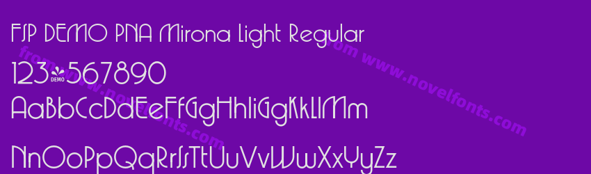 FSP DEMO PNA Mirona Light RegularPreview FSP DEMO PNA Mirona Light RegularPreview