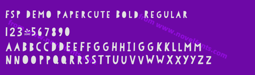 FSP DEMO Papercute Bold RegularPreview FSP DEMO Papercute Bold RegularPreview