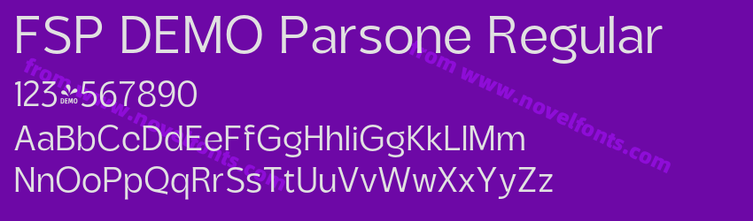 FSP DEMO Parsone RegularPreview FSP DEMO Parsone RegularPreview