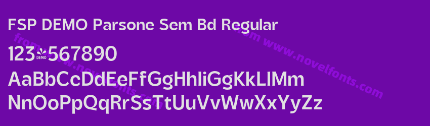 FSP DEMO Parsone Sem Bd RegularPreview FSP DEMO Parsone Sem Bd RegularPreview