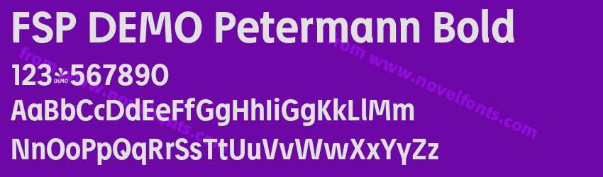 FSP DEMO Petermann BoldPreview FSP DEMO Petermann BoldPreview