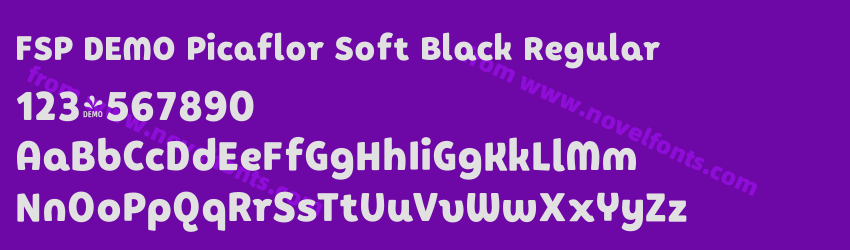 FSP DEMO Picaflor Soft Black RegularPreview