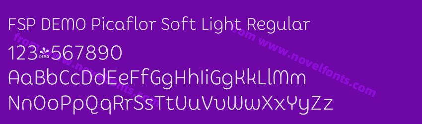 FSP DEMO Picaflor Soft Light RegularPreview FSP DEMO Picaflor Soft Light RegularPreview