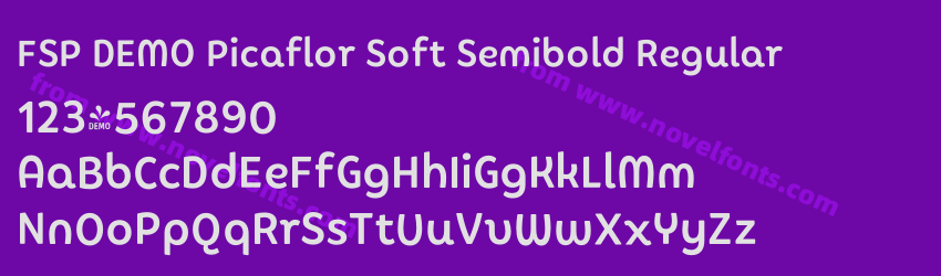 FSP DEMO Picaflor Soft Semibold RegularPreview FSP DEMO Picaflor Soft Semibold RegularPreview