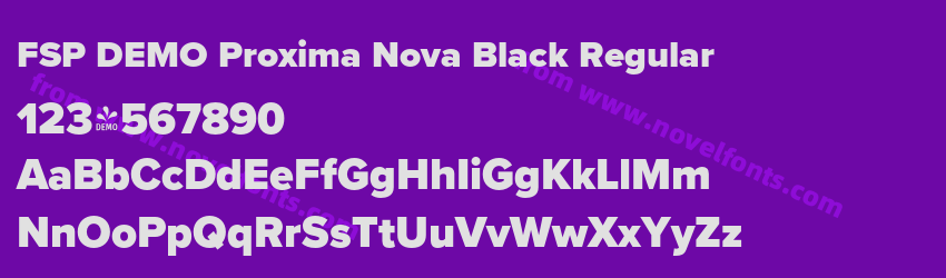FSP DEMO Proxima Nova Black RegularPreview FSP DEMO Proxima Nova Black RegularPreview