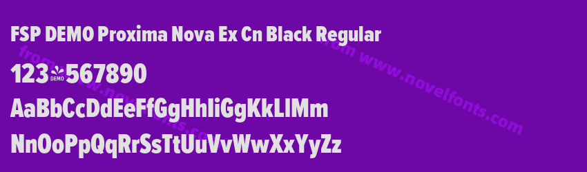 FSP DEMO Proxima Nova Ex Cn Black RegularPreview FSP DEMO Proxima Nova Ex Cn Black RegularPreview