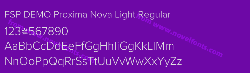 FSP DEMO Proxima Nova Light RegularPreview FSP DEMO Proxima Nova Light RegularPreview