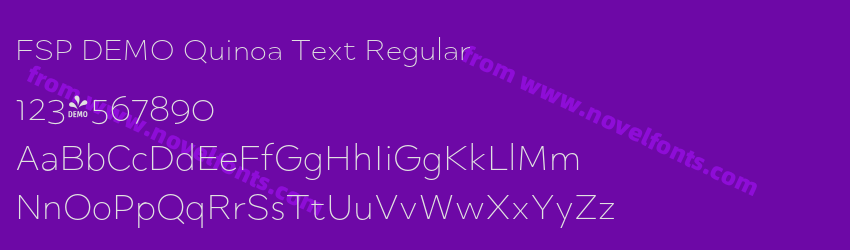 FSP DEMO Quinoa Text RegularPreview FSP DEMO Quinoa Text RegularPreview