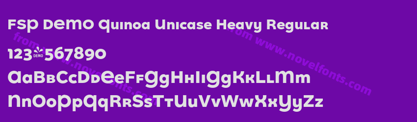 FSP DEMO Quinoa Unicase Heavy RegularPreview FSP DEMO Quinoa Unicase Heavy RegularPreview