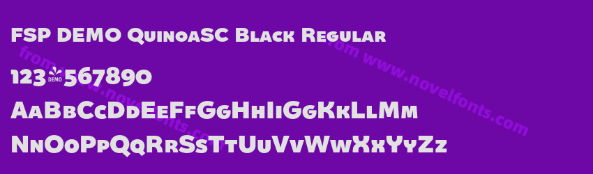 FSP DEMO QuinoaSC Black RegularPreview FSP DEMO QuinoaSC Black RegularPreview