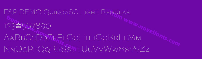 FSP DEMO QuinoaSC Light RegularPreview FSP DEMO QuinoaSC Light RegularPreview
