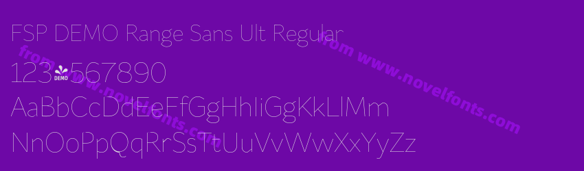 FSP DEMO Range Sans Ult RegularPreview