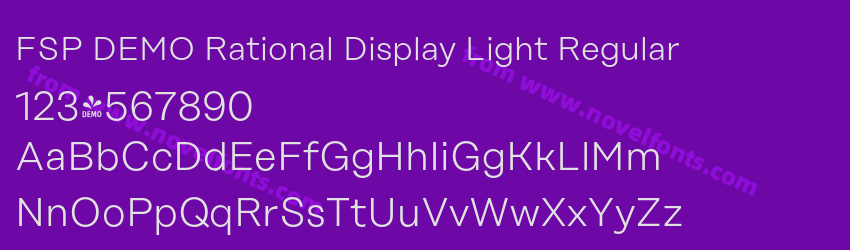 FSP DEMO Rational Display Light RegularPreview FSP DEMO Rational Display Light RegularPreview