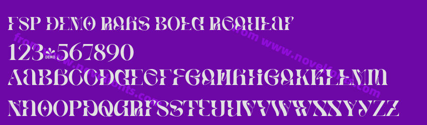 FSP DEMO Rghs Bold RegularPreview FSP DEMO Rghs Bold RegularPreview