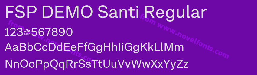 FSP DEMO Santi RegularPreview FSP DEMO Santi RegularPreview