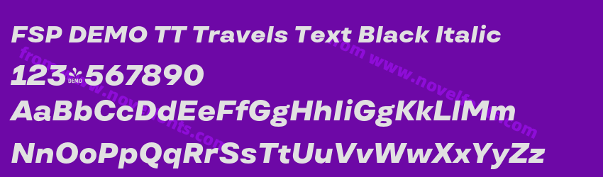 FSP DEMO TT Travels Text Black ItalicPreview FSP DEMO TT Travels Text Black ItalicPreview