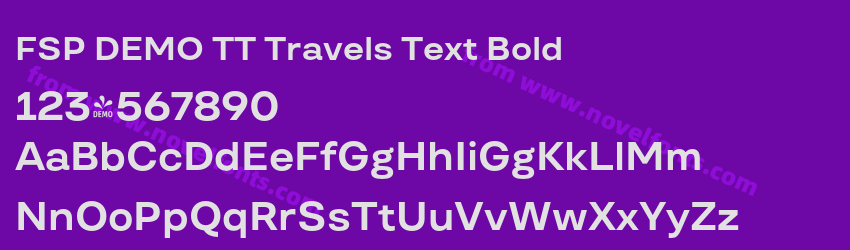 FSP DEMO TT Travels Text BoldPreview FSP DEMO TT Travels Text BoldPreview