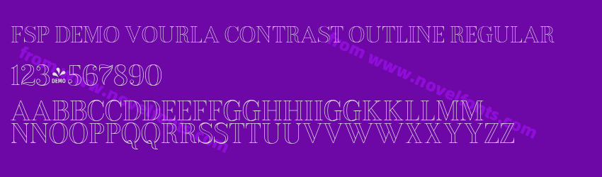 FSP DEMO Vourla Contrast Outline RegularPreview FSP DEMO Vourla Contrast Outline RegularPreview