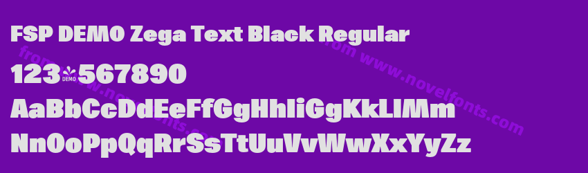 FSP DEMO Zega Text Black RegularPreview FSP DEMO Zega Text Black RegularPreview