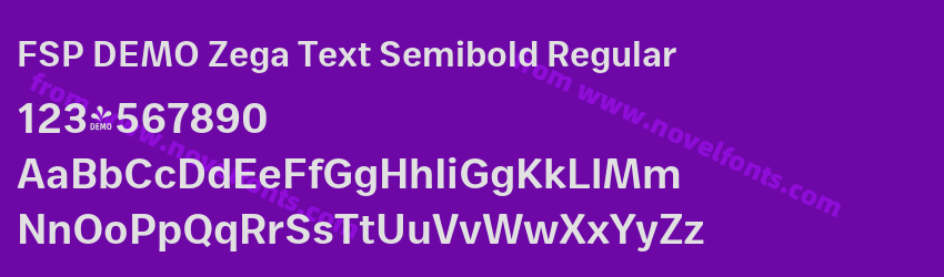 FSP DEMO Zega Text Semibold RegularPreview FSP DEMO Zega Text Semibold RegularPreview