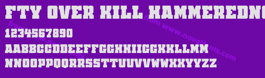 FTY Over Kill HammeredNCPreview FTY Over Kill HammeredNCPreview