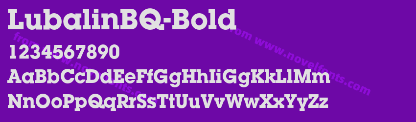 LubalinBQ-BoldPreview