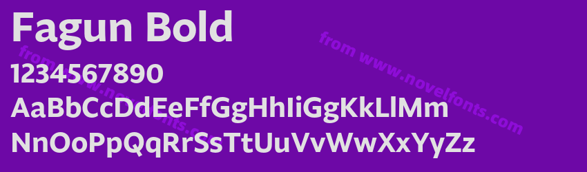 Fagun BoldPreview