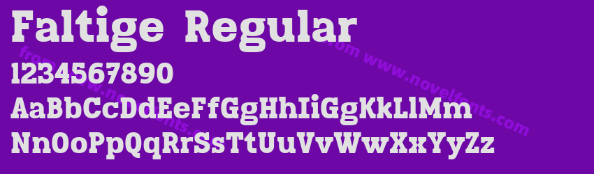 Faltige RegularPreview Faltige RegularPreview