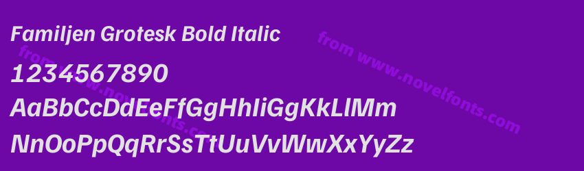 Familjen Grotesk Bold ItalicPreview Familjen Grotesk Bold ItalicPreview