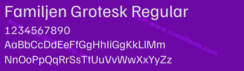 Familjen Grotesk RegularPreview Familjen Grotesk RegularPreview