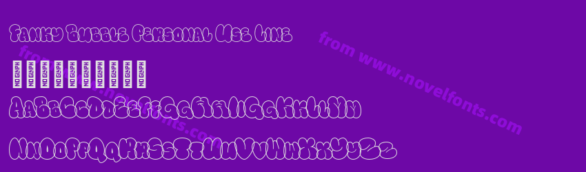 Fanky Bubble Personal Use LinePreview Fanky Bubble Personal Use LinePreview