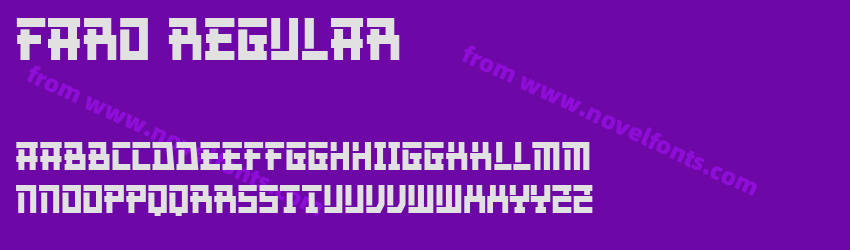 Faro RegularPreview Faro RegularPreview