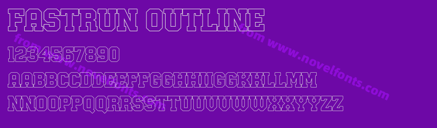 Fastrun OutlinePreview Fastrun OutlinePreview
