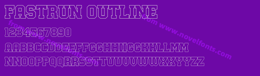 Fastrun OutlinePreview Fastrun OutlinePreview