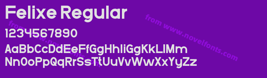 Felixe RegularPreview Felixe RegularPreview