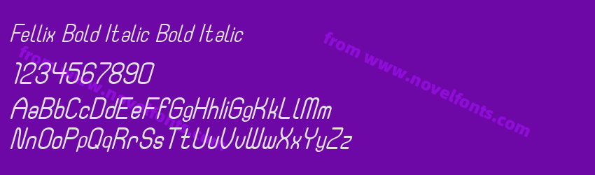 Fellix Bold Italic Bold ItalicPreview Fellix Bold Italic Bold ItalicPreview