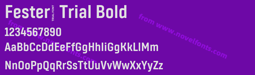 Fester_ Trial BoldPreview Fester_ Trial BoldPreview