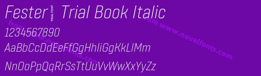 Fester_ Trial Book ItalicPreview Fester_ Trial Book ItalicPreview