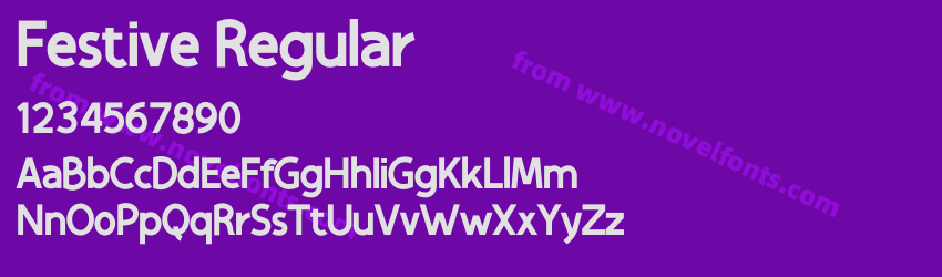 Festive RegularPreview