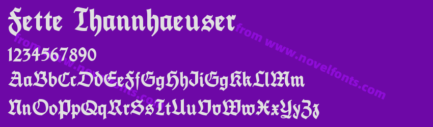 Fette ThannhaeuserPreview Fette ThannhaeuserPreview