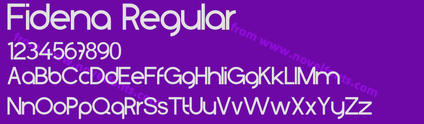Fidena RegularPreview Fidena RegularPreview