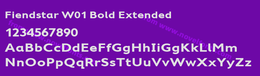 Fiendstar W01 Bold ExtendedPreview Fiendstar W01 Bold ExtendedPreview