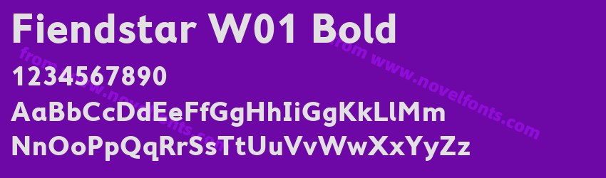 Fiendstar W01 BoldPreview Fiendstar W01 BoldPreview