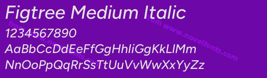 Figtree Medium ItalicPreview Figtree Medium ItalicPreview