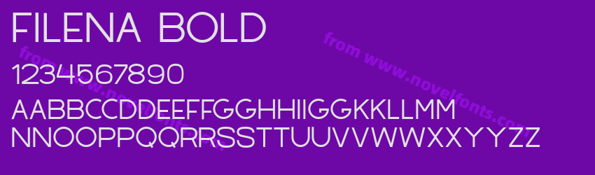 Filena BoldPreview Filena BoldPreview