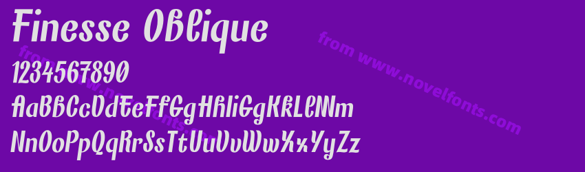 Finesse ObliquePreview Finesse ObliquePreview