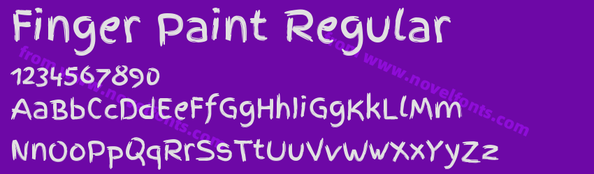 Finger Paint RegularPreview