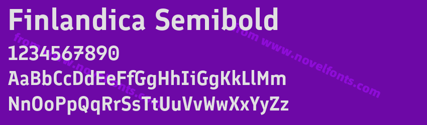 Finlandica SemiboldPreview Finlandica SemiboldPreview
