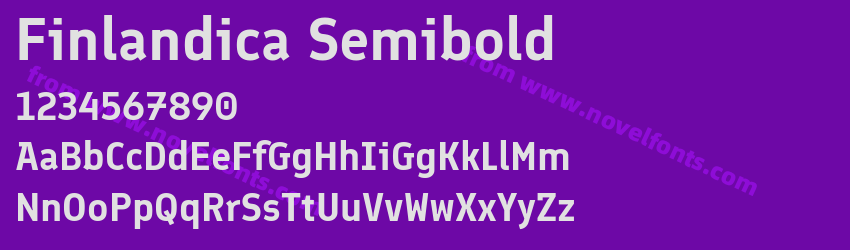 Finlandica SemiboldPreview Finlandica SemiboldPreview